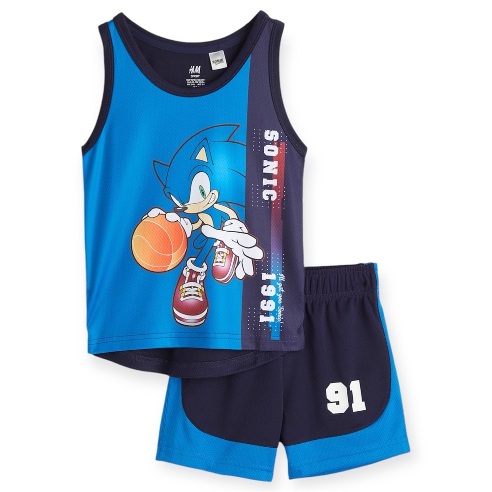 Sonic 1991 Basketball Set